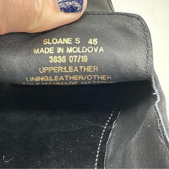 Kurt Geiger Sloane Slip On Loafers - BLACK - Picture 7 of 12